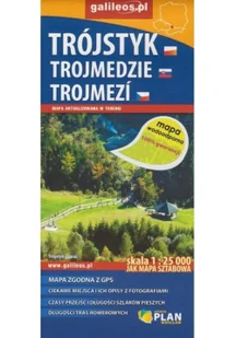 Plan Trójstyk mapa wodoodporna 1 25 000 praca zbiorowa - Atlasy i mapy - miniaturka - grafika 2