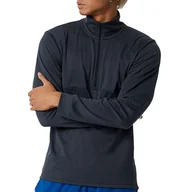 Bluzy sportowe męskie - Bluza New Balance MT21088BK - czarna - miniaturka - grafika 1