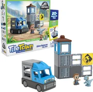 Klocki - Tile Town TILE TOWN, Jurassic World Dino Rescue - miniaturka - grafika 1
