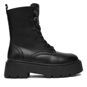 Botki damskie - Trzewiki Nine West CEO-RAIDA-01 Czarny - miniaturka - grafika 1