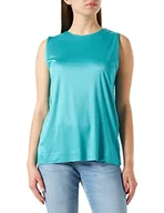 Koszulki i topy damskie - s.Oliver BLACK LABEL Koszulka damska, turkusowa, 48 - miniaturka - grafika 1