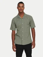 Koszule męskie - Only & Sons Koszula Caiden 22025116 Zielony Slim Fit - miniaturka - grafika 1
