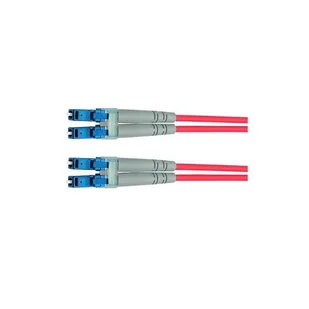 Telegaertner Kabel Światłowód L00871A0008 [1x złącze męskie LC 1x złącze męskie LC] 50/125 Multimode OM4 2 m - Patchcordy - miniaturka - grafika 1