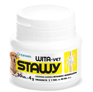 EUROWET WITA-VET STAWY DLA PSA 4G x 30TAB - 1TAB NA 40KG M.C. - Suplementy i witaminy dla psów - miniaturka - grafika 2
