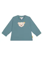 Kaftaniki dla niemowląt - Steiff Koszulka w kolorze turkusowym - miniaturka - grafika 1