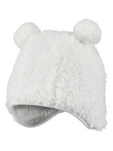 Barts Czapka "Elisa" w kolorze białym - Czapeczki dla niemowląt - miniaturka - grafika 1