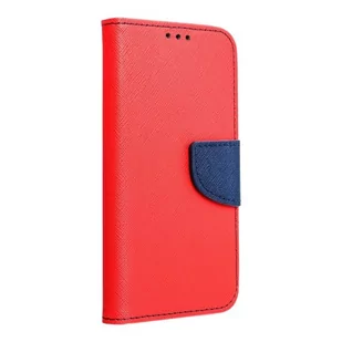 OEM Kabura Fancy Book Do Xiaomi Redmi 9 Czerwony / Granatowy - Etui i futerały do telefonów - miniaturka - grafika 1