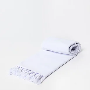 Ręcznik hammam STONE WASH 100% naturalna bawełna YEYE Biały - Ręczniki - miniaturka - grafika 1