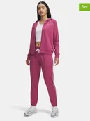 Kurtki damskie - Under Armour 2-częściowy zestaw sportowy w kolorze różowym - miniaturka - grafika 1