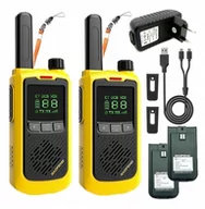 Krótkofalówki - Baofeng Radiotelefon BF-T17 - żółty (R BF-T17 YELLOW) R BF-T17 YELLOW - miniaturka - grafika 1