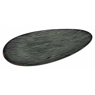 Dekoracja KONGO 30 x 16,5 x 2,5 cm MDF zielony - Lampiony i znicze - miniaturka - grafika 1
