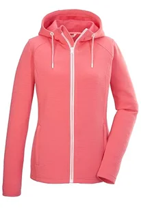 killtec Damska kurtka PowerStretch z kapturem KOS 33 WMN FLX JCKT, Sunset Pink, 34, 42851-000 - Kurtki damskie - miniaturka - grafika 1
