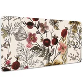 Podkładki na biurko - Podkładka mata ochrona biurka Polne kwiaty 100x50cm, Dywanomat - miniaturka - grafika 1