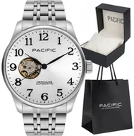 Zegarki męskie - Zegarek męski PACIFIC SARMAT-1701-01B AUTOMATYCZNY MECHANIZM - miniaturka - grafika 1
