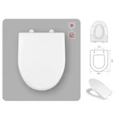 Deski sedesowe - CEDO S285V532 Yasmine SC - miniaturka - grafika 1