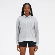 Koszulki i topy damskie - Koszulka damska New Balance WT33508AG  szara - miniaturka - grafika 1