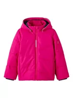 Kurtki i płaszcze dla dziewczynek - NAME IT Girl's NKFMARCO Jacket SOLID FO kurtka, różowa Peacock, 158, Pink Peacock, 158 cm - miniaturka - grafika 1