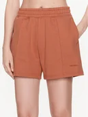 Spodenki damskie - New Balance Szorty sportowe Athletics Nature State WS23552 Brązowy Relaxed Fit - miniaturka - grafika 1