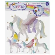 Figurki dla dzieci - Konik Jednorożec op.5 szt. MEGA CREATIVE 524456 - miniaturka - grafika 1