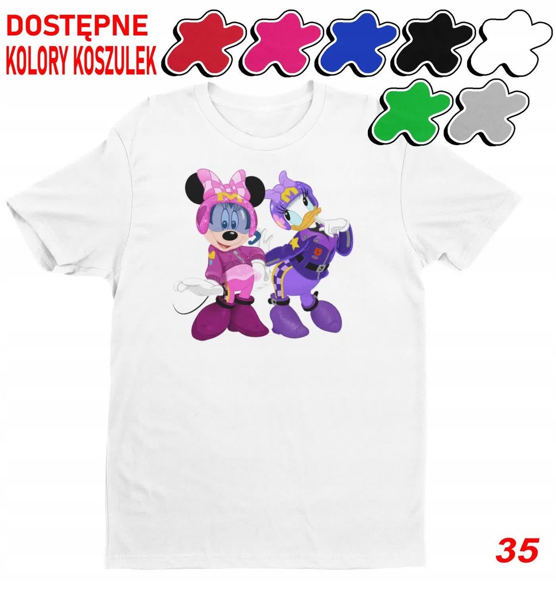 Dziecięca Koszulka Z Nadrukiem Duży Wybór -L 146-152