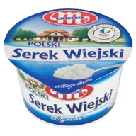 Sery - Mlekovita Polski Wiejski Serek twarogowy ziarnisty ze śmietanką 200 g - miniaturka - grafika 1