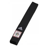 Kimona, stroje i obuwie - Pas do judo Adidas Elite Belt IJF czarny - miniaturka - grafika 1