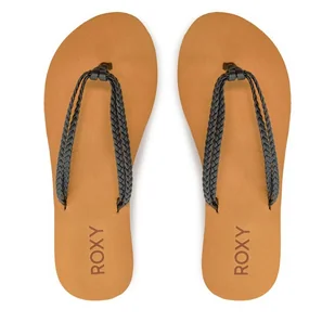 Japonki Roxy ARJL101169 Czarny - Klapki i japonki damskie - miniaturka - grafika 1