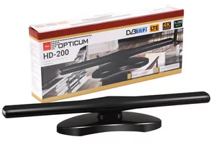 Opticum Antena pokojowa DVB-T2 HD-200 HD-200 - Anteny TV - miniaturka - grafika 1