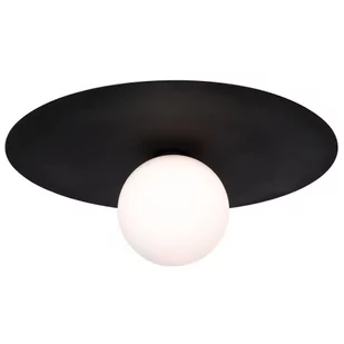 CosmoLight Cape Town lampa sufitowa 1-punktowa czarna C01933BK C01933BK - Lampy sufitowe - miniaturka - grafika 1
