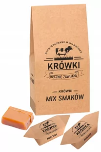 Krówki Ciągutki Mix Smaków W Torebce 350G - Cukierki - miniaturka - grafika 1