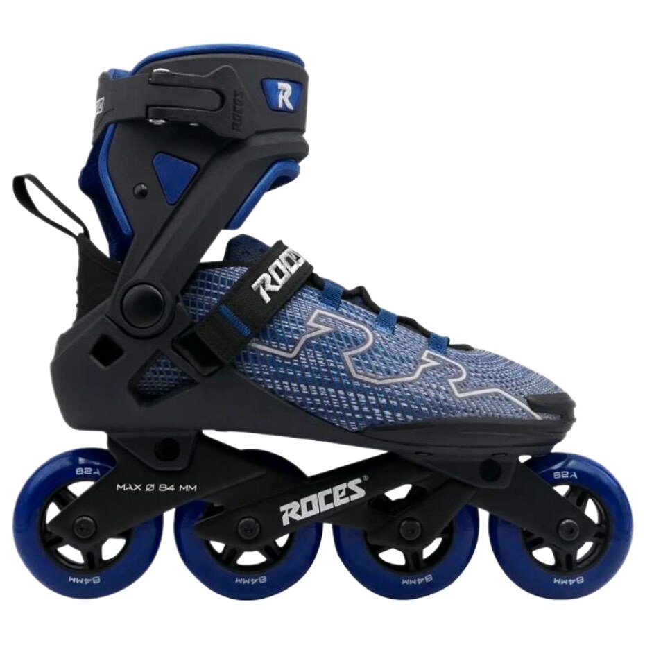 Rolki męskie Roces R-EVO 84 Black/Blue/Light Grey EUR 45