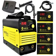 Akcesoria spawalnicze - Spawarka inwertorowa elektrodowa IGBT MMA TIG LCD - miniaturka - grafika 1