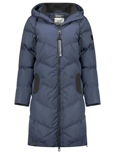 Geographical Norway Płaszcz zimowy "Bonus" w kolorze granatowym - Kurtki damskie - miniaturka - grafika 1