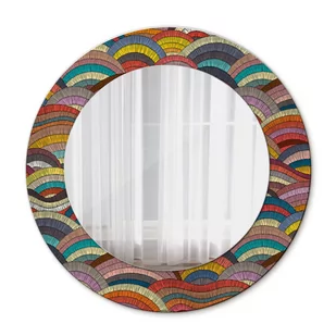 Lustro do Wizaż Wiszące Ornament 50cm - Lustra - miniaturka - grafika 1