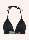 Stroje kąpielowe - Calvin Klein Góra Od Bikini Trójkątnego Intense Power schwarz - miniaturka - grafika 1