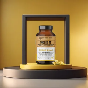 Twój Cel to Omega3 MAX – 60 kapsułek - Witaminy i minerały - miniaturka - grafika 1