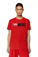 Koszulki męskie - Diesel T-diegor-DIV T-Shirt Koszulka męska, Czerwona wstążka, M - miniaturka - grafika 1