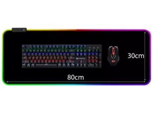 Podświetlana podkłada pod mysz gamingowa led xxl - Podkładki pod mysz - miniaturka - grafika 8