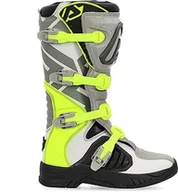 Buty motocyklowe - Acerbis BUTY X-TEAM SZARY/ŻÓŁTY T.42 - miniaturka - grafika 1