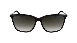 Okulary przeciwsłoneczne - Lacoste Damskie okulary przeciwsłoneczne L6016S, czarne, jeden rozmiar, Czarny, Rozmiar uniwersalny - grafika 1