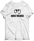 Gadżety dla niej i dla niego - Koszulka na Wieczór Kawalerski - Koniec wolności - miniaturka - grafika 1