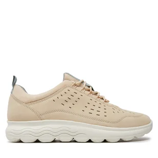 Sneakersy Geox D Spherica D45NUD 02214 C5004 Beżowy - Sneakersy damskie - miniaturka - grafika 1
