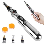 Masażery - Masażer Długopis Do Akupunktury Elektrostymulacja - miniaturka - grafika 1