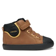 Buty dla chłopców - Sneakersy Geox B Gisli B461NC 0MEFU CR69B Brązowy - miniaturka - grafika 1