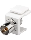 Wtyczki i adaptery - Keystone moduł SAT/antena M/f - miniaturka - grafika 1