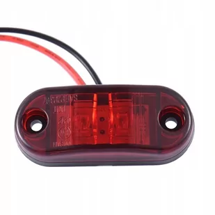 Lampki lampy obrysowe obrysówki 10-30V piranha LED OBRYSY CZERWONE diody - Oświetlenie warsztatowe - miniaturka - grafika 1
