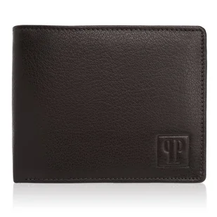 Portfel Męski Skórzany Z Ochroną Rfid Paolo Peruzzi T-48-Br - Portfele - miniaturka - grafika 1