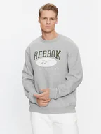 Bluzy męskie - Reebok Bluza Archive Essentials IM1532 Szary Regular Fit - miniaturka - grafika 1