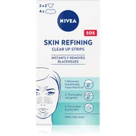 Kremy do twarzy - Nivea Skin Refining SOS Clear Up Strips preparaty punktowe 8 szt - miniaturka - grafika 1