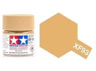 Modele do sklejania - Tamiya Farba akrylowa - XF-93 Light Brown DAK 1942 / 10 ml 81793 - miniaturka - grafika 1